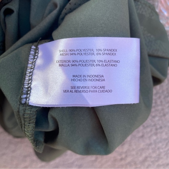 Orvis Stretch Travel Skort Embossed Camo Print Sz XL - Picture 9 of 11